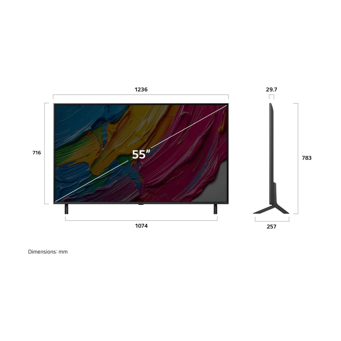 LG 55QNED80A3A 55inch UHD 60Hz
