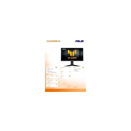 Asus Monitor 24.5 inches VG259QMRL5A IPS 310Hz HDMIx2 DP speakers
