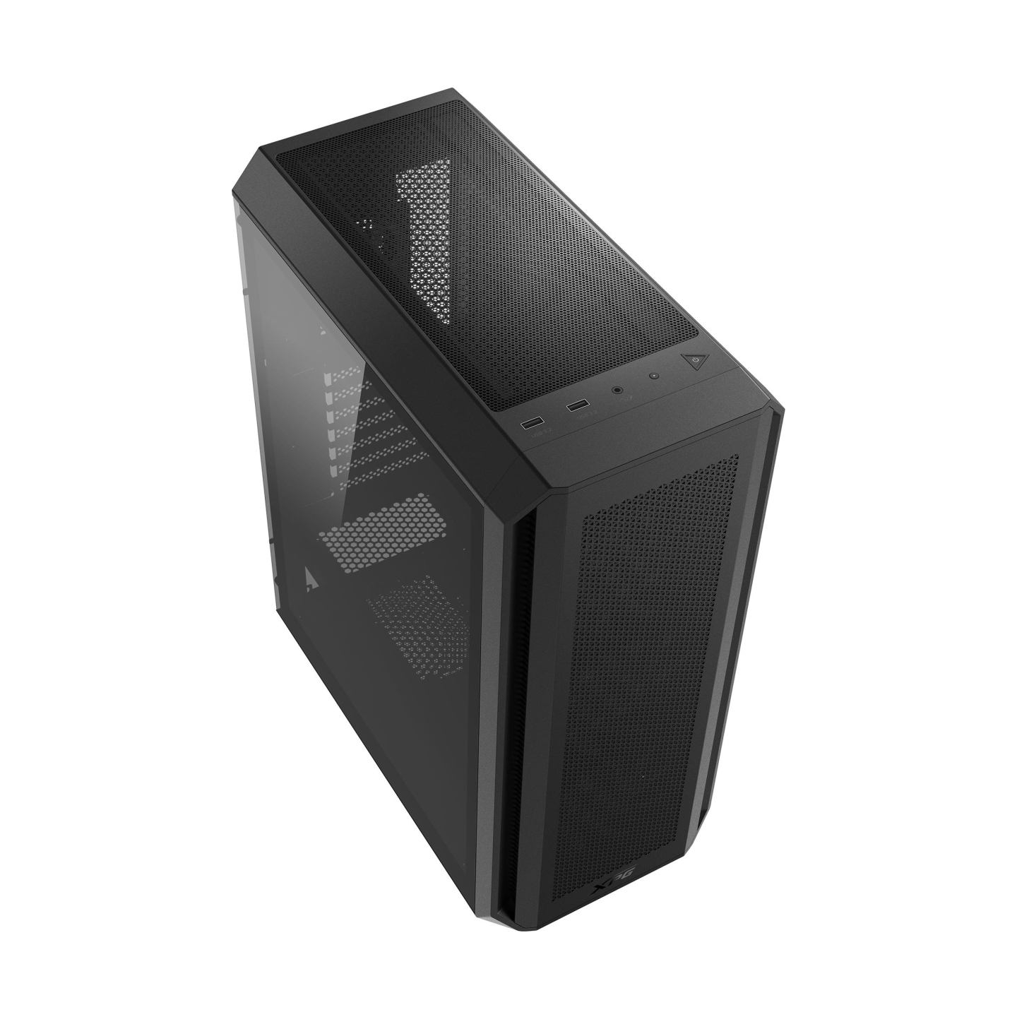 A-Data Case|ADATA|VALOR AIR PLUS MID|MidiTower|Case product features Transparent panel|ATX|MicroATX|MiniITX|Colour Black|VALORAI