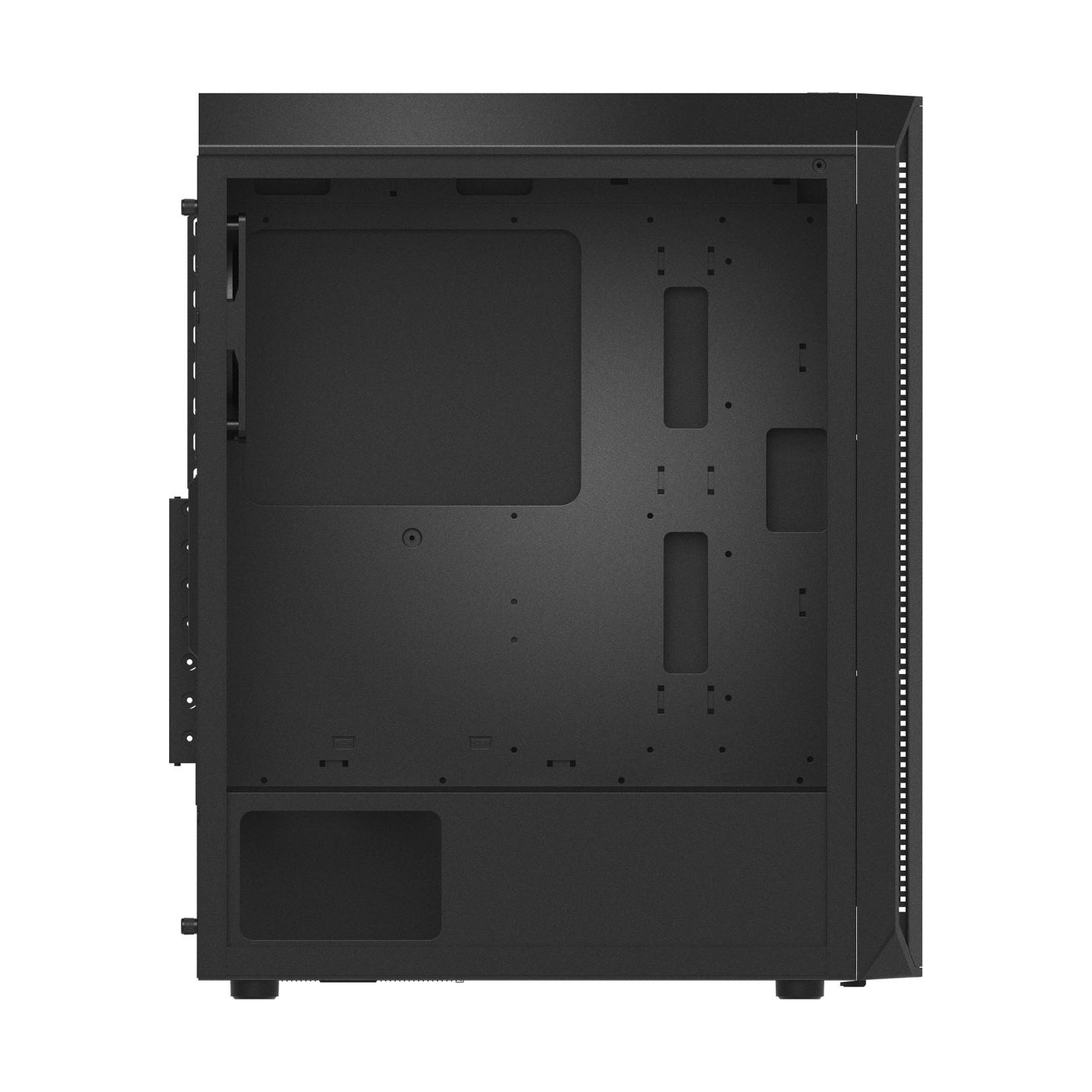 A-Data Case|ADATA|VALOR AIR PLUS MID|MidiTower|Case product features Transparent panel|ATX|MicroATX|MiniITX|Colour Black|VALORAI