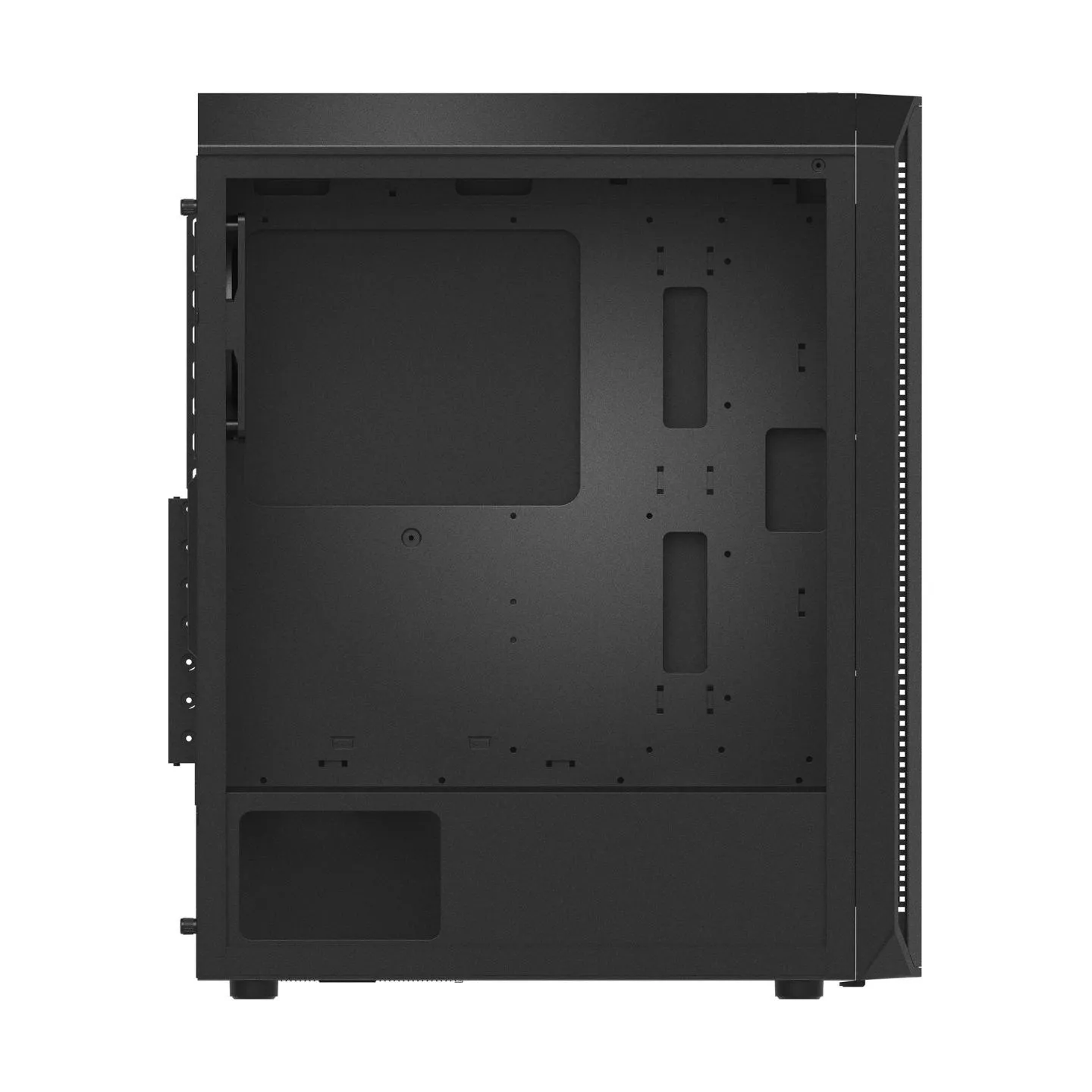 A-Data Case|ADATA|VALOR AIR PLUS MID|MidiTower|Case product features Transparent panel|ATX|MicroATX|MiniITX|Colour Black|VALORAI