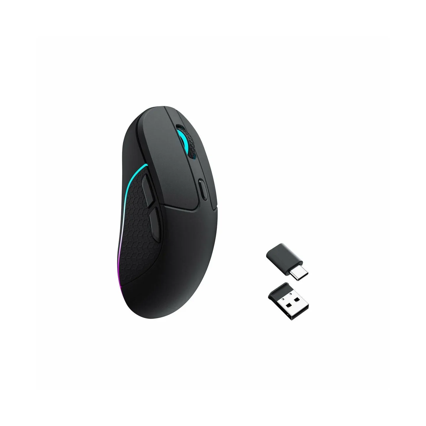 Keychron M3 (1000Hz) Black Wireless Mouse / M3-A1