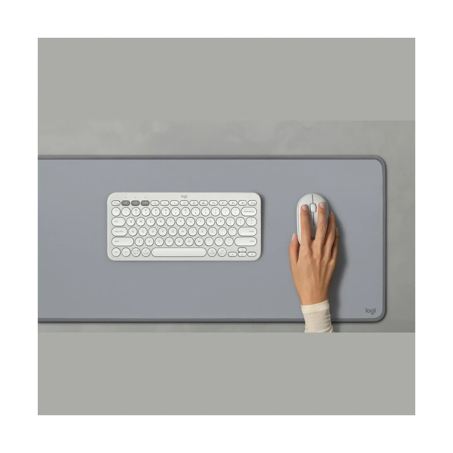 Logitech MOUSE USB OPTICAL WRL M350S/WHITE 910-007013 LOGITECH