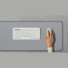 Logitech MOUSE USB OPTICAL WRL M350S/WHITE 910-007013 LOGITECH