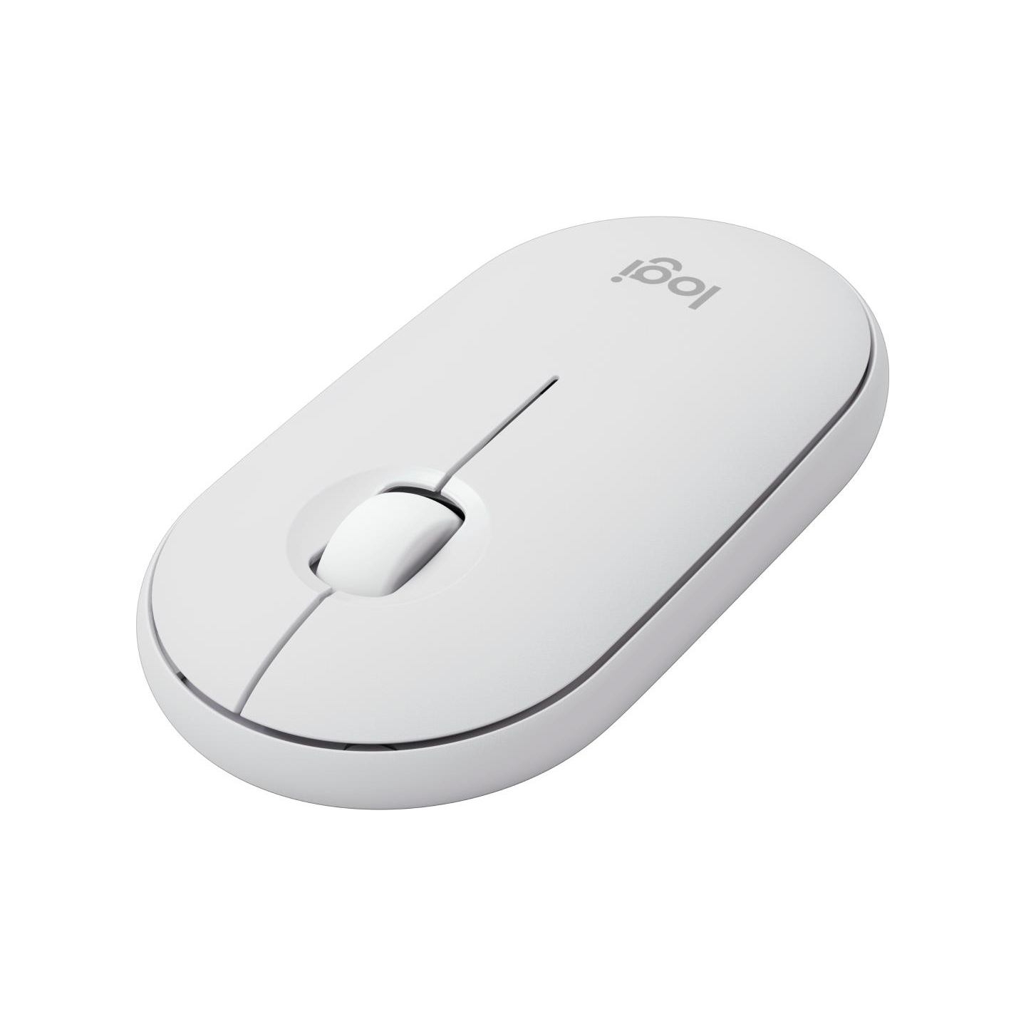 Logitech M350S Pebble 2 Bluetooth Mouse - TONAL WHITE