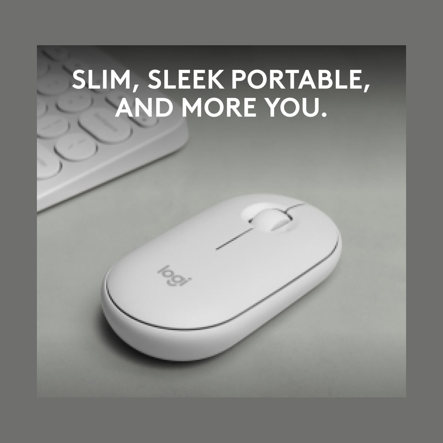 Logitech MOUSE USB OPTICAL WRL M350S/WHITE 910-007013 LOGITECH