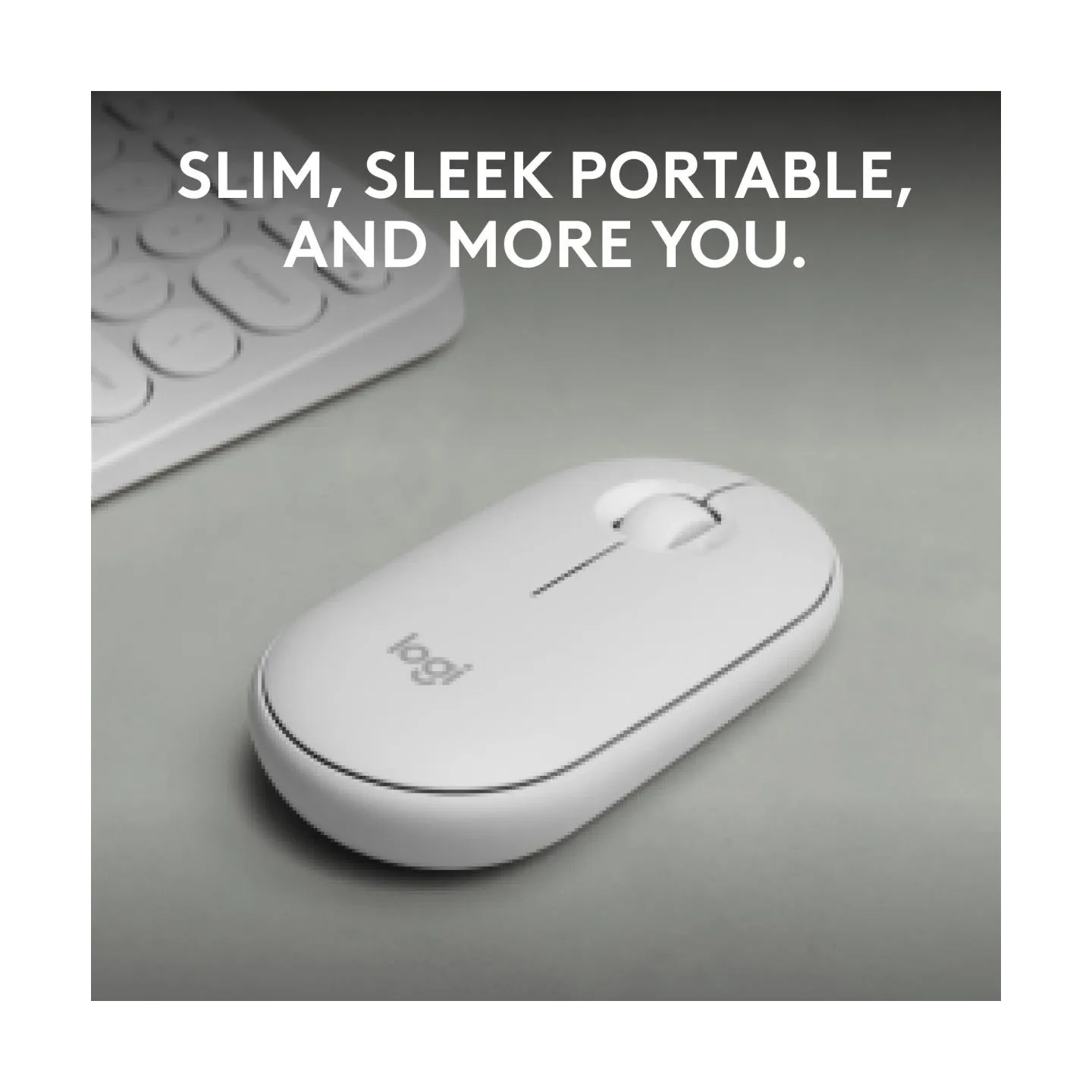 Logitech MOUSE USB OPTICAL WRL M350S/WHITE 910-007013 LOGITECH