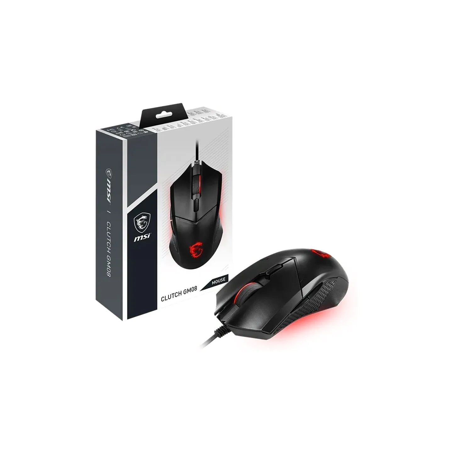 MSI | Clutch GM08 | Gaming Mouse | USB 2.0 | Black