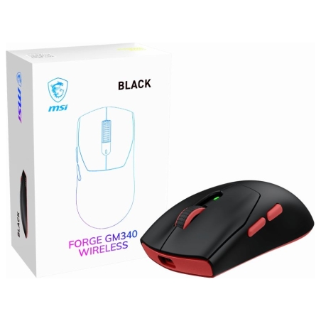 MSI FORGE GM340 | Wireless | 2.4 GHz, Bluetooth, USB 2.0