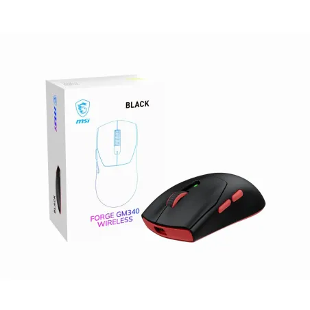 MSI FORGE GM340 | Wireless | 2.4 GHz, Bluetooth, USB 2.0