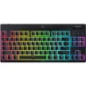 Razer | BlackWidow V4 Low-Profile Tenkeyless HyperSpeed | Keyboard | Wireless | US | Bluetooth | Yellow Switches | Black