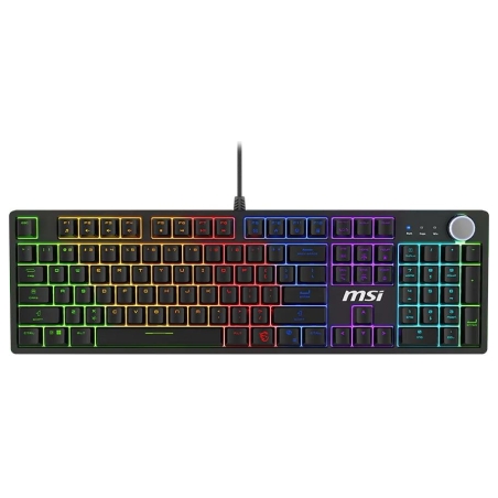 MSI FORGE GK320 RED US | Gaming keyboard | Wired | US | Mechanical RED Switches
