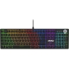 MSI FORGE GK320 RED US | Gaming keyboard | Wired | US | Mechanical RED Switches