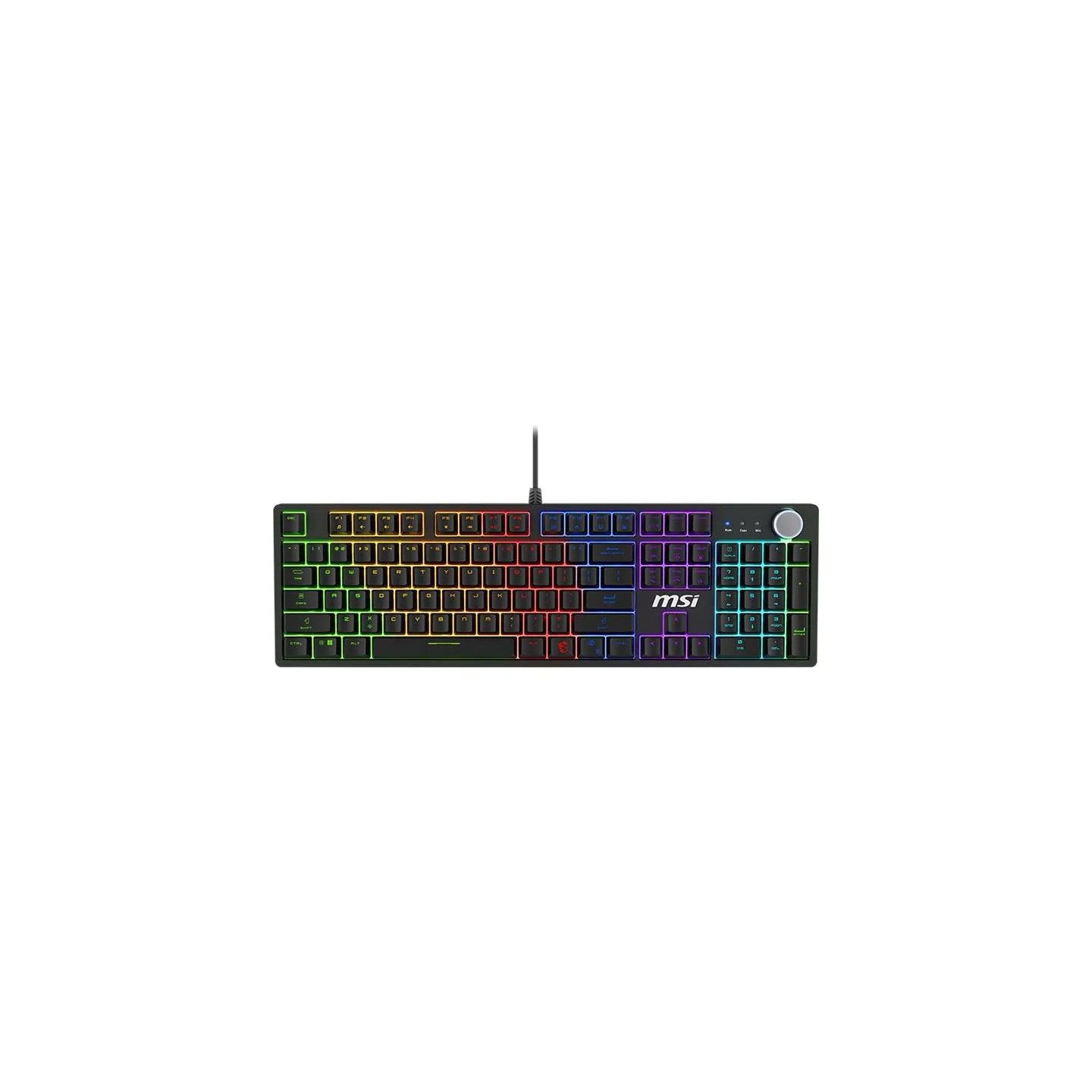 MSI FORGE GK320 RED US | Gaming keyboard | Wired | US | Mechanical RED Switches