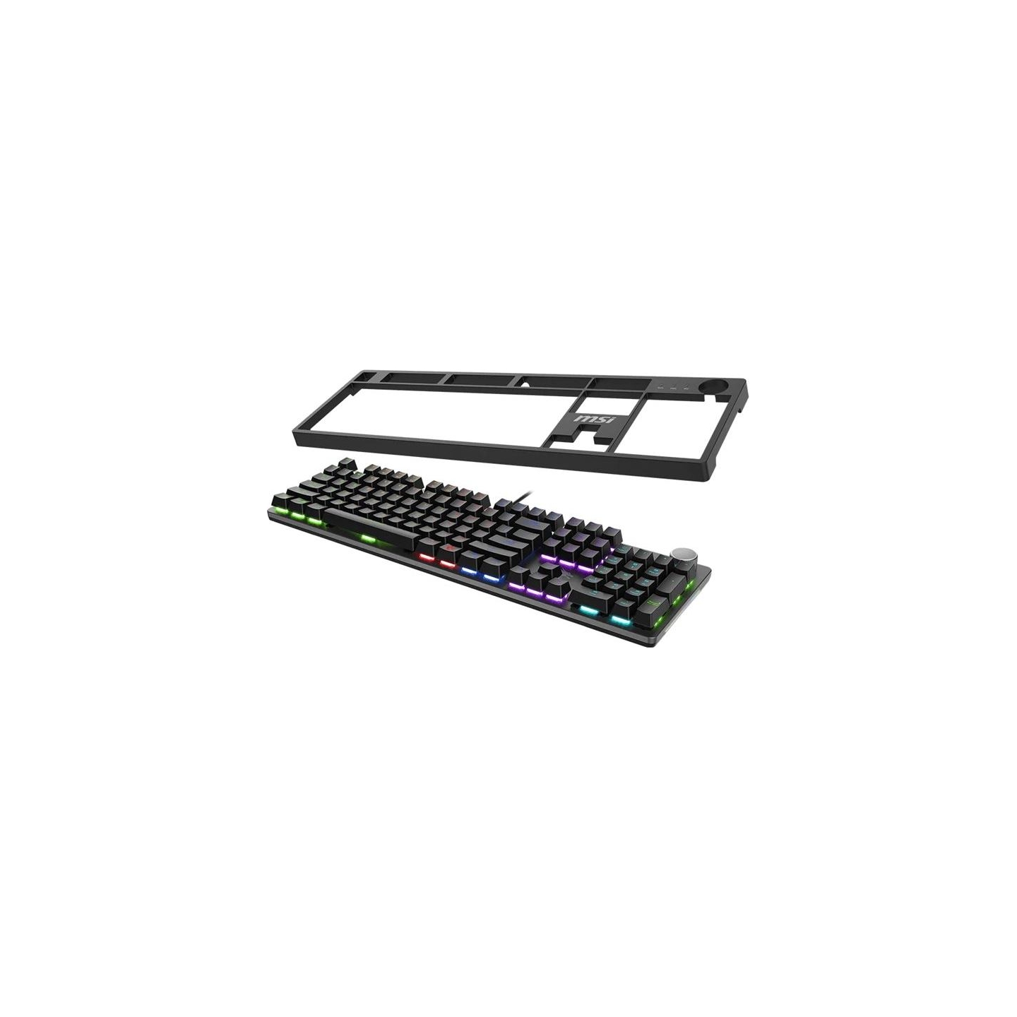 MSI FORGE GK320 RED US | Gaming keyboard | Wired | US | Mechanical RED Switches
