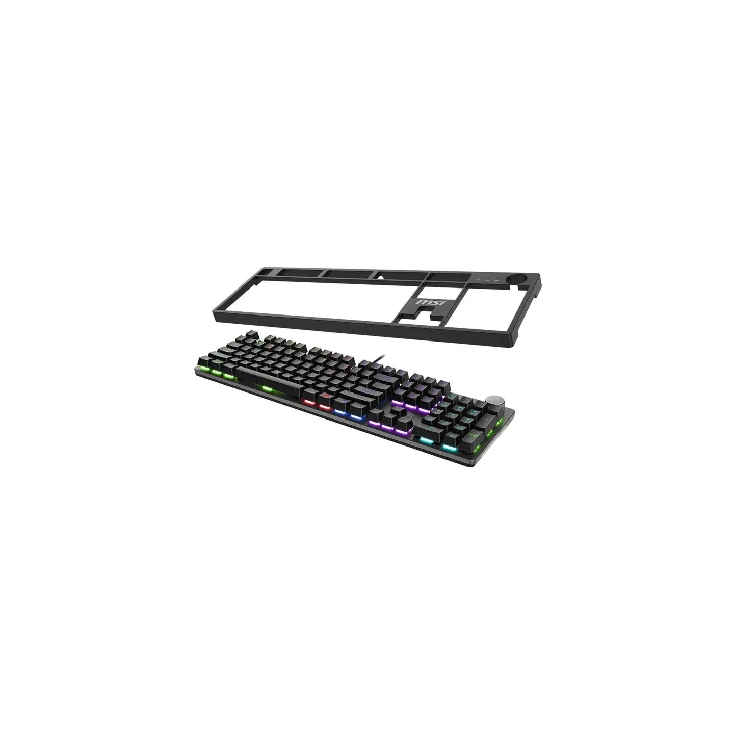MSI FORGE GK320 RED US | Gaming keyboard | Wired | US | Mechanical RED Switches