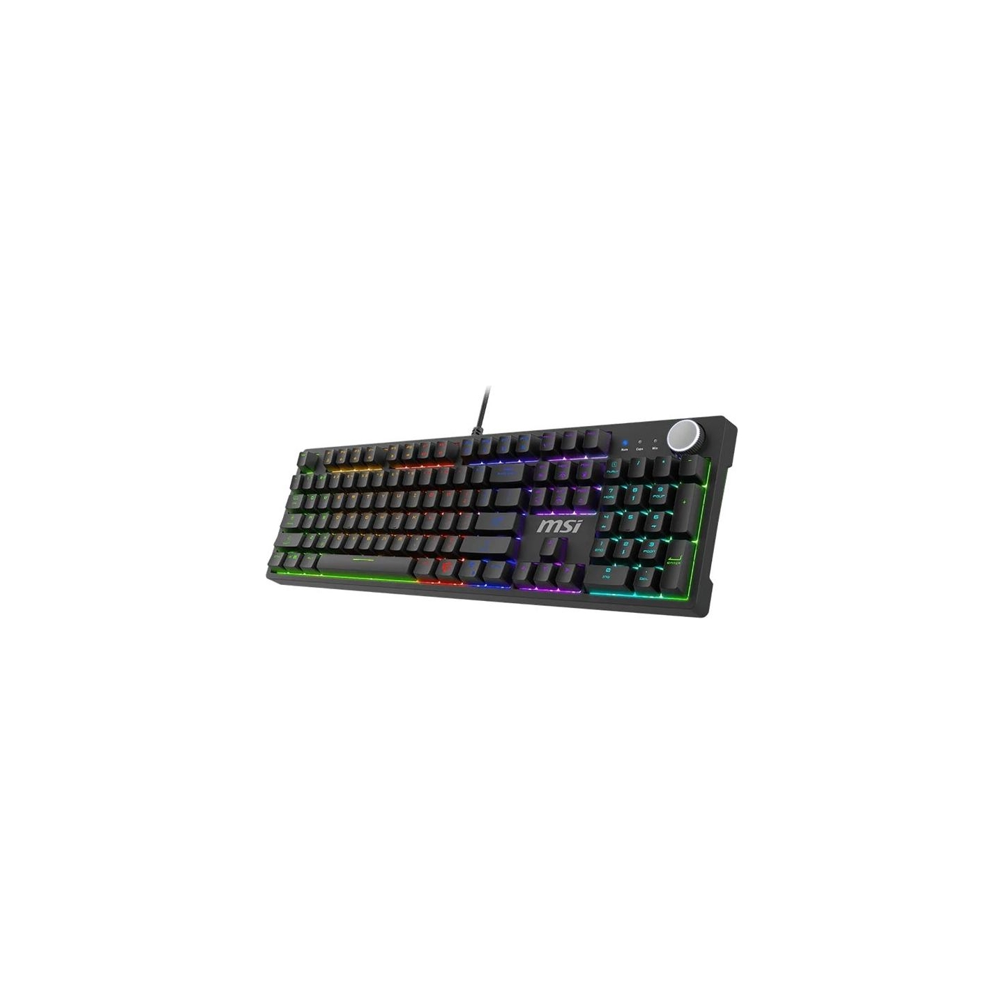 MSI FORGE GK320 RED US | Gaming keyboard | Wired | US | Mechanical RED Switches