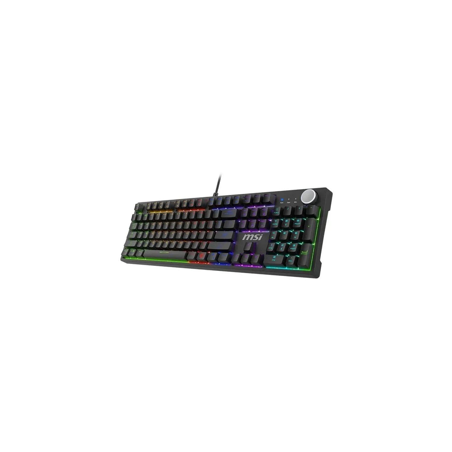 MSI FORGE GK320 RED US | Gaming keyboard | Wired | US | Mechanical RED Switches
