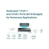 Tp-Link Switch|TP-LINK|TL-SG1006PP|Desktop/pedestal|6x10Base-T / 100Base-TX / 1000Base-T|PoE+ ports 4|TL-SG1006PP