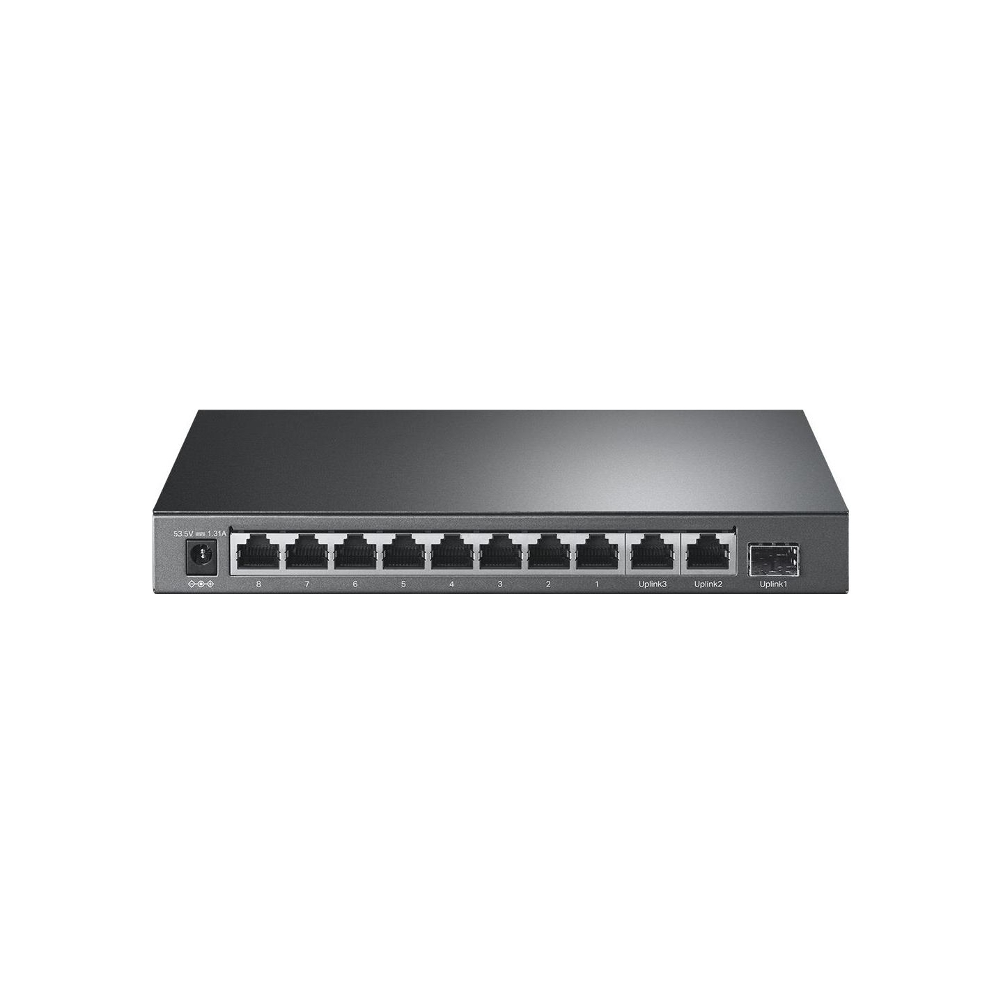 Tp-Link | 8-Port 10/100Mbps+3-Port Gigabit Desktop Switch with 8-Port PoE+ | TL-SL1311P | Unmanaged | Desktop