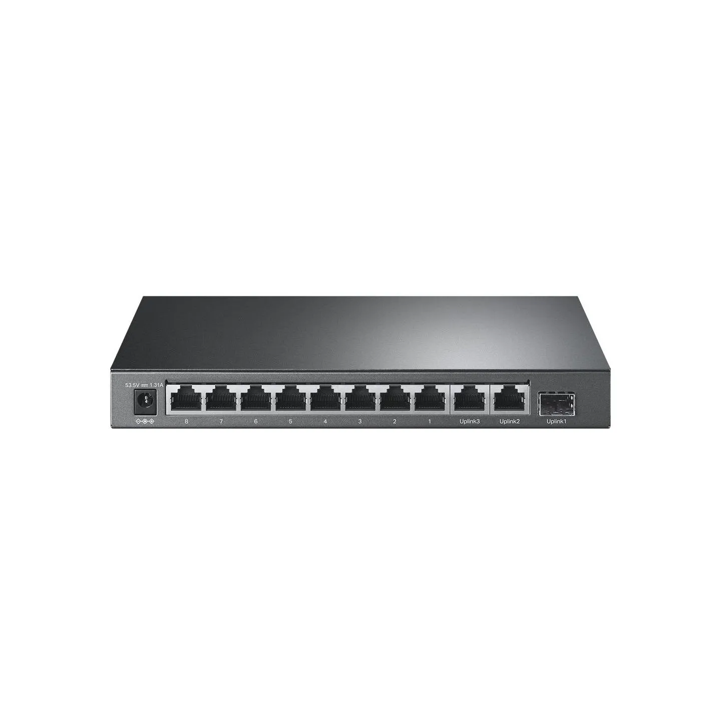 Tp-Link Switch|TP-LINK|Desktop/pedestal|8x10Base-T / 100Base-TX|1xSFP|2xRJ45|PoE+ ports 8|65 Watts|TL-SL1311P