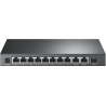 Tp-Link Switch|TP-LINK|Desktop/pedestal|8x10Base-T / 100Base-TX|1xSFP|2xRJ45|PoE+ ports 8|65 Watts|TL-SL1311P