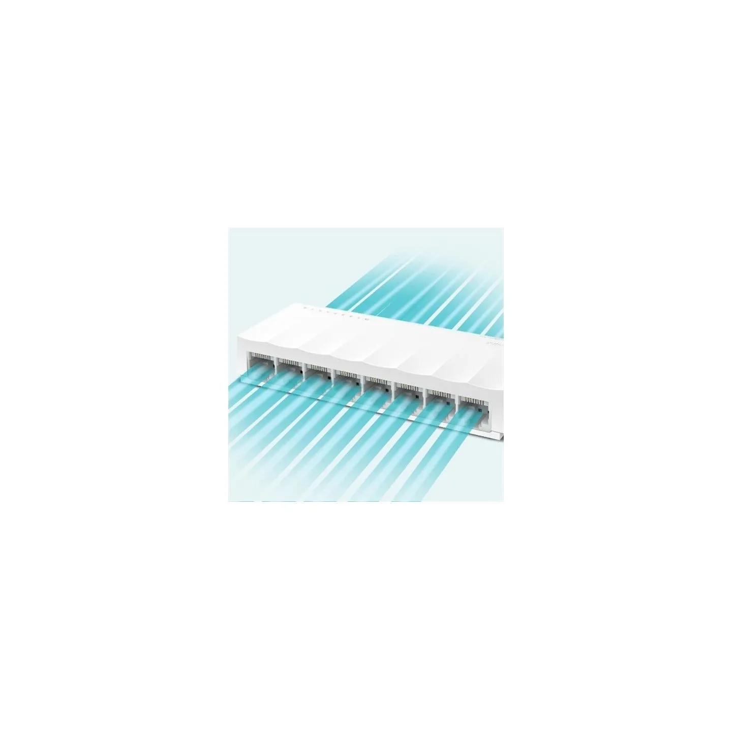 Tp-Link | 8-Port 10/100Mbps Desktop Network Switch | LS1008 | Unmanaged | Desktop | Power supply type External