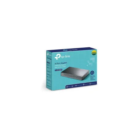 Tp-Link | Switch | TL-SG1008P | Unmanaged | Desktop | Gigabit Ethernet (copper) ports quantity 8 | Power over Ethernet (PoE) por