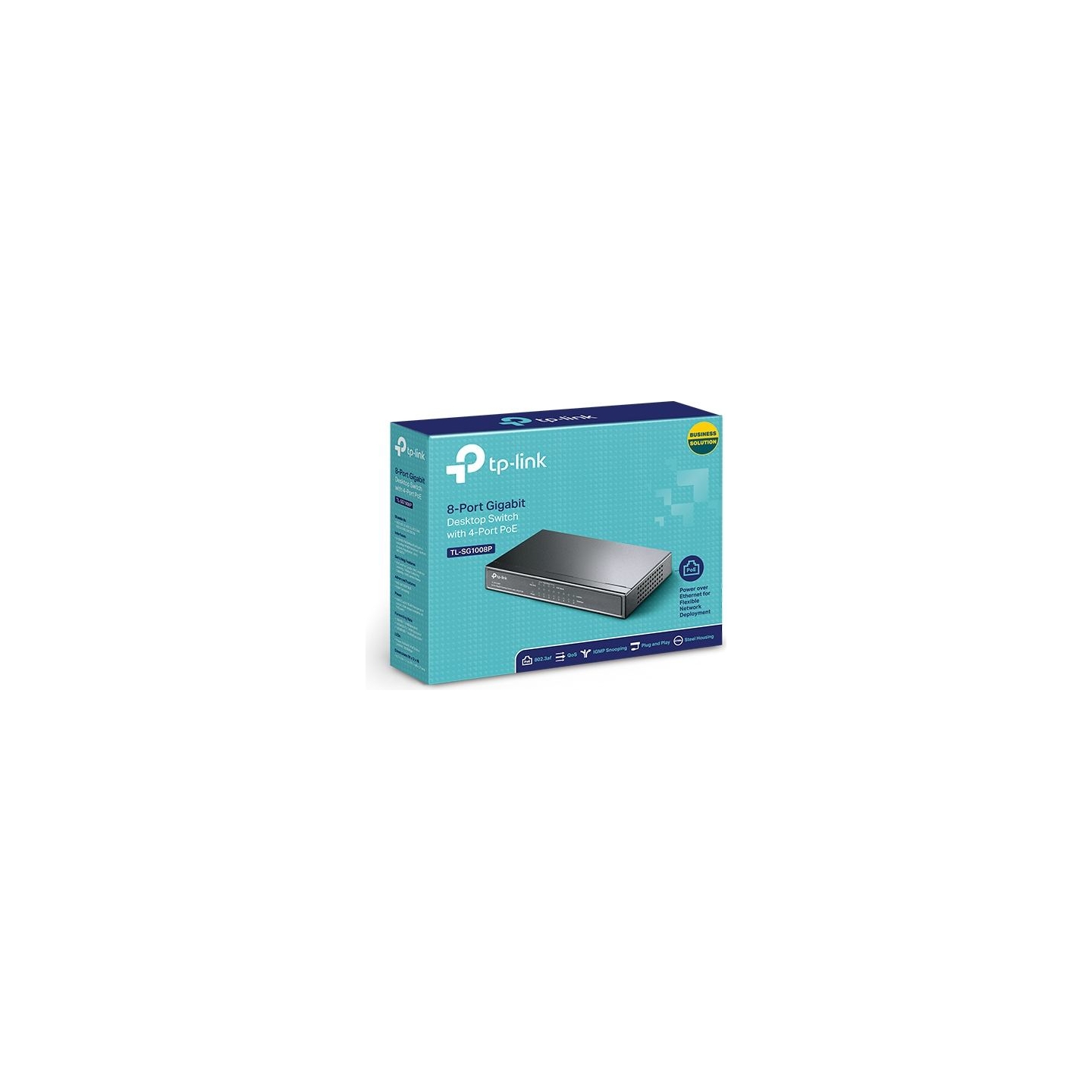 Tp-Link | Switch | TL-SG1008P | Unmanaged | Desktop | Gigabit Ethernet (copper) ports quantity 8 | Power over Ethernet (PoE) por