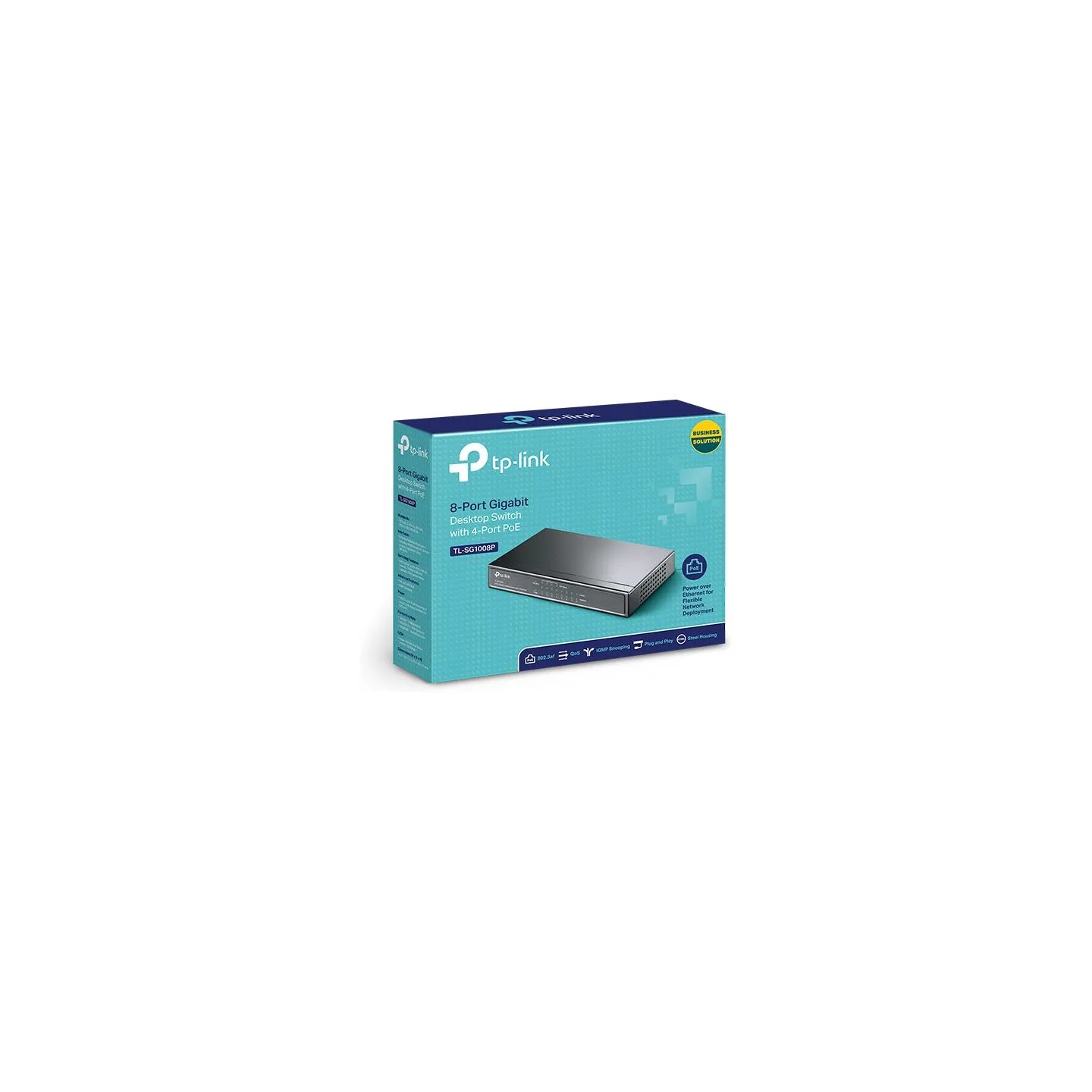 Tp-Link | Switch | TL-SG1008P | Unmanaged | Desktop | Gigabit Ethernet (copper) ports quantity 8 | Power over Ethernet (PoE) por