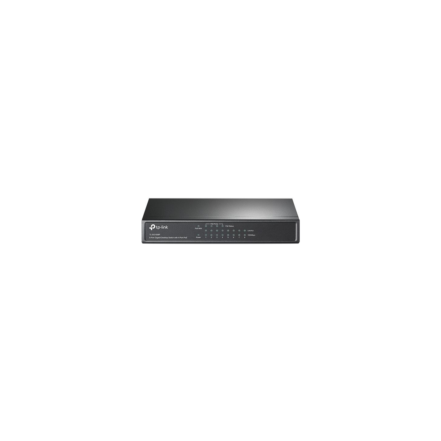 Tp-Link | Switch | TL-SG1008P | Unmanaged | Desktop | Gigabit Ethernet (copper) ports quantity 8 | Power over Ethernet (PoE) por