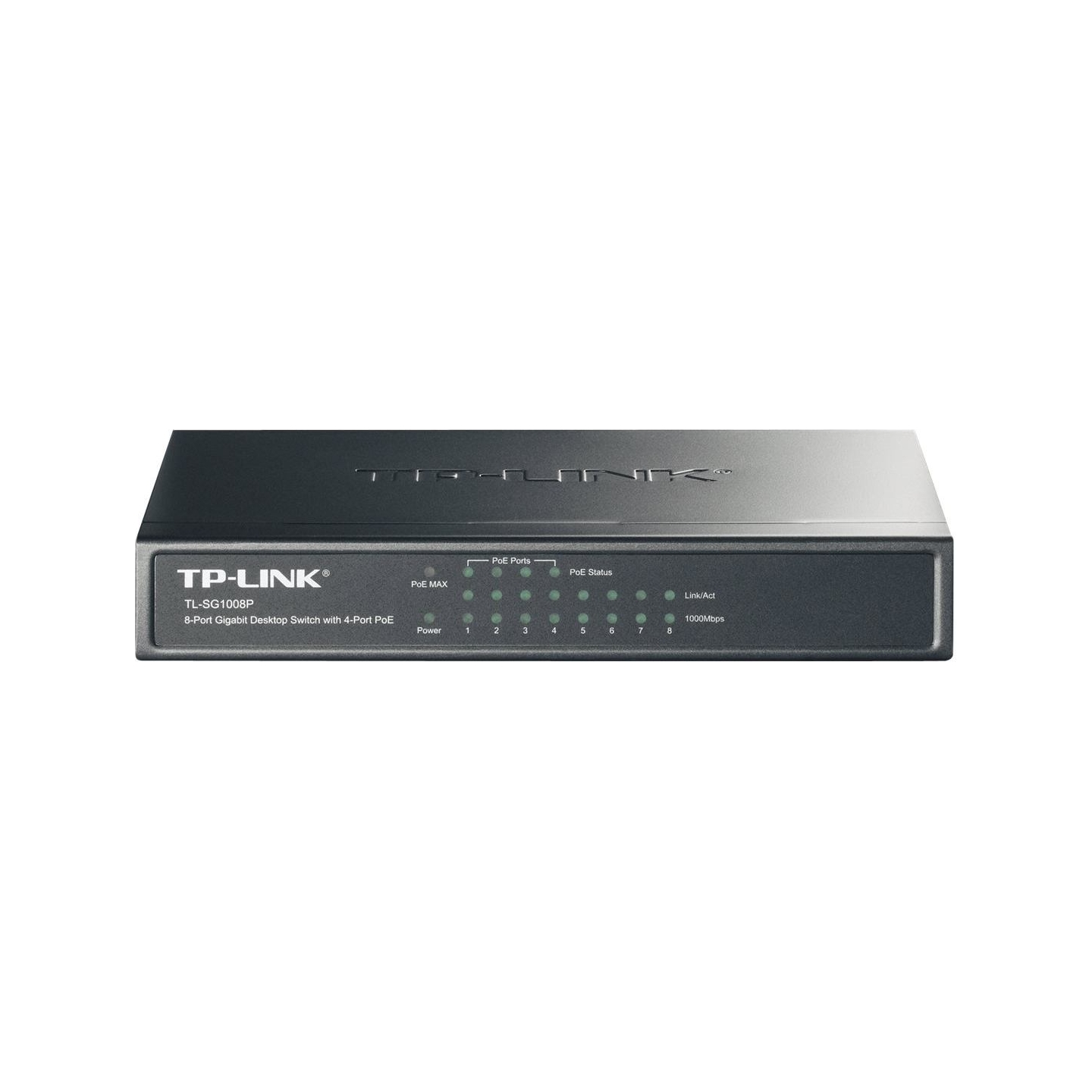 Tp-Link | Switch | TL-SG1008P | Unmanaged | Desktop | Gigabit Ethernet (copper) ports quantity 8 | Power over Ethernet (PoE) por