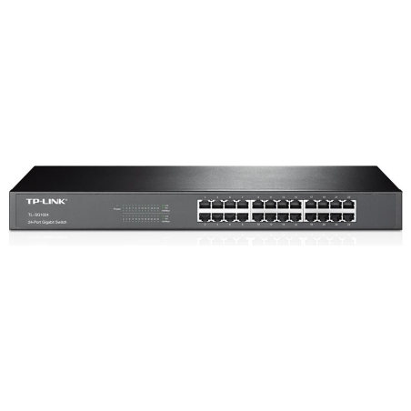 Tp-Link | 24-Port Gigabit Rackmount Switch | TL-SG1024 | Unmanaged | Rackmountable