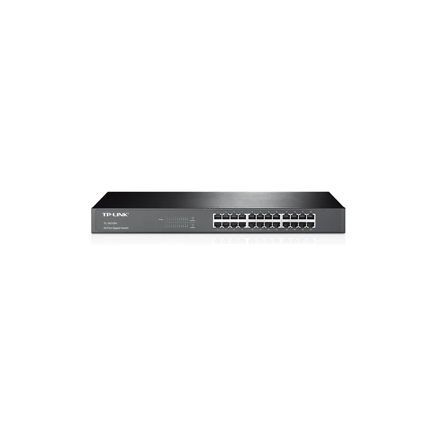 Tp-Link | 24-Port Gigabit Rackmount Switch | TL-SG1024 | Unmanaged | Rackmountable
