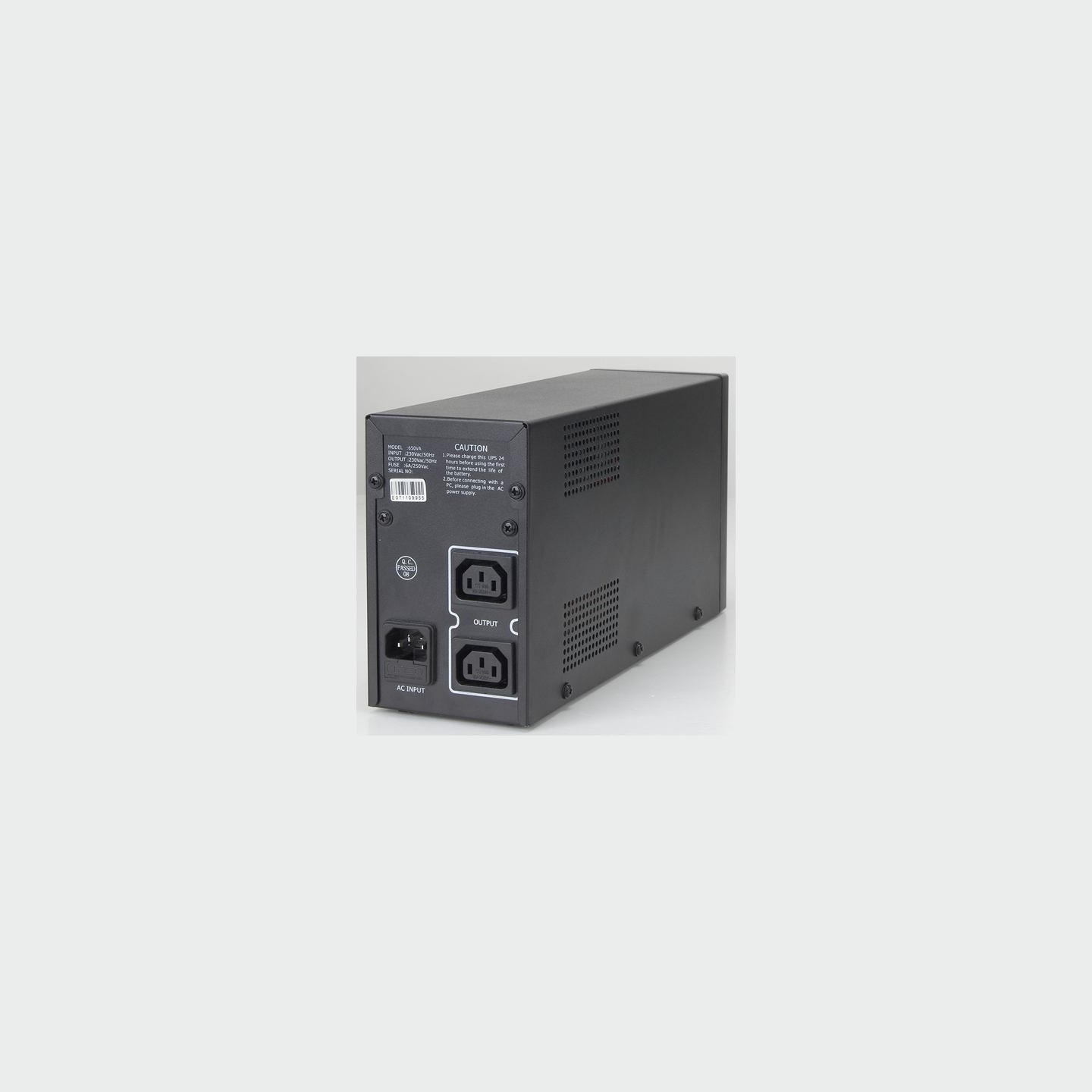 Energenie | UPS UPS-PC-652A with AVR | 650 VA | 220 V | 220 V