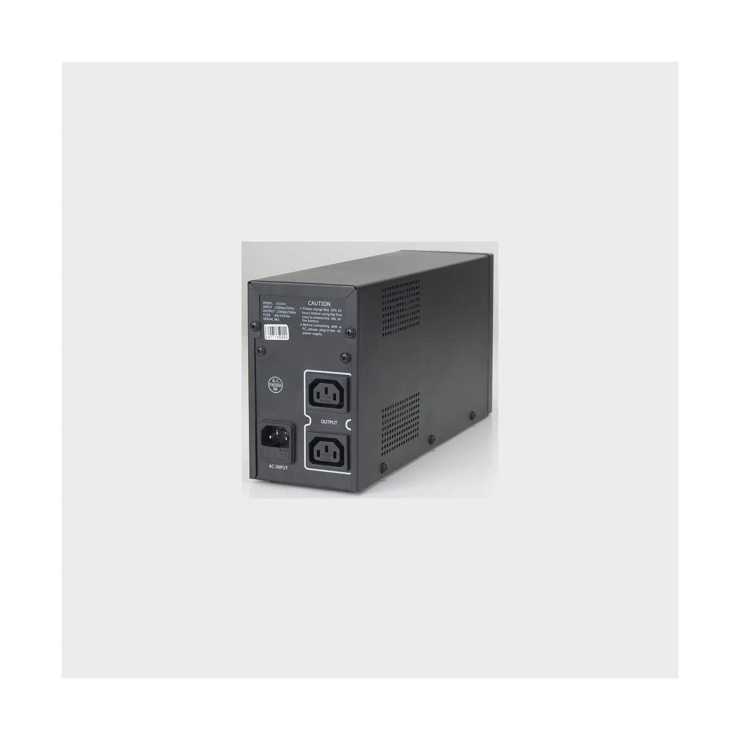 Energenie | UPS UPS-PC-652A with AVR | 650 VA | 220 V | 220 V