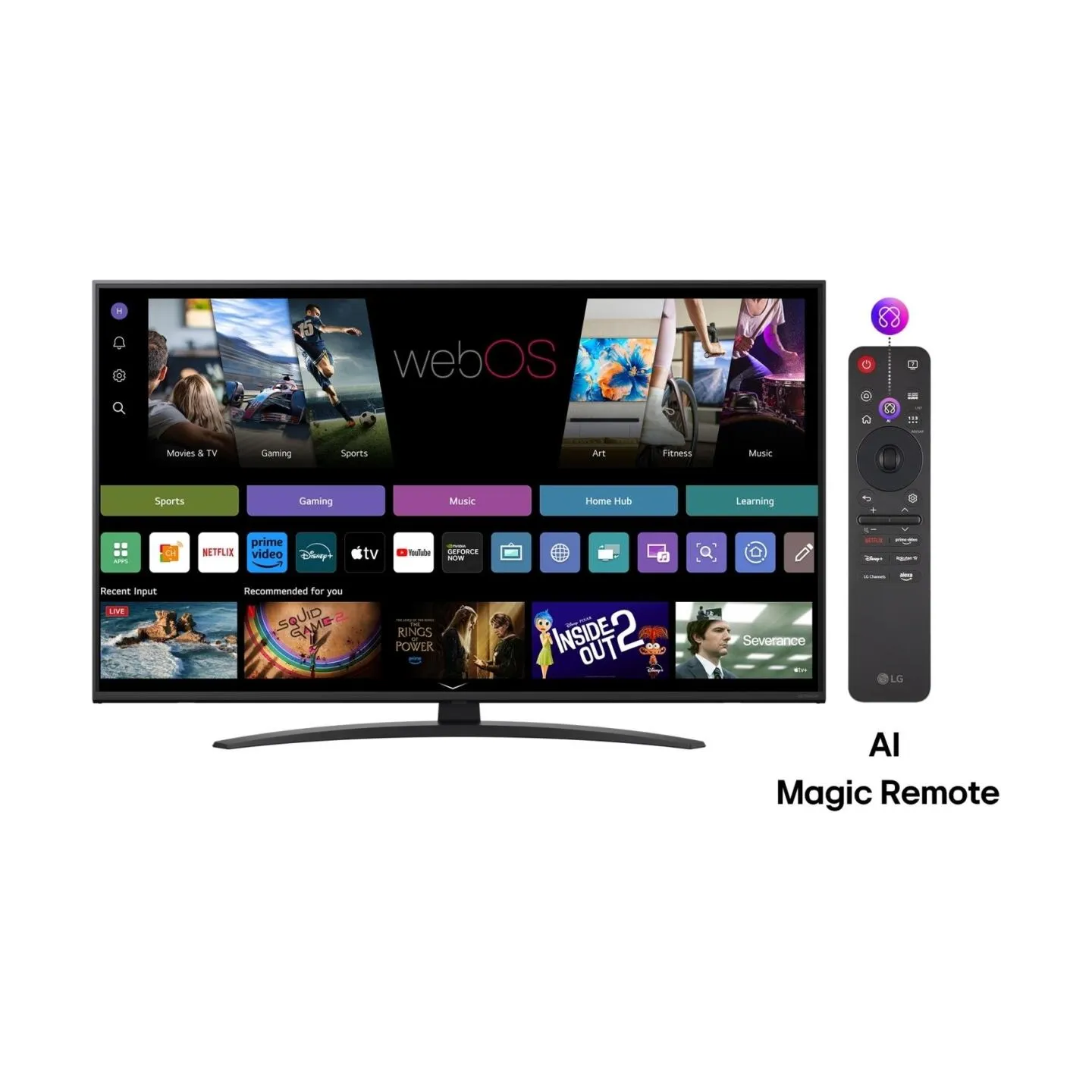LG TV Set|LG|50"|4K/Smart|3840x2160|Wireless LAN|Bluetooth|webOS|Black|50NANO81A3A