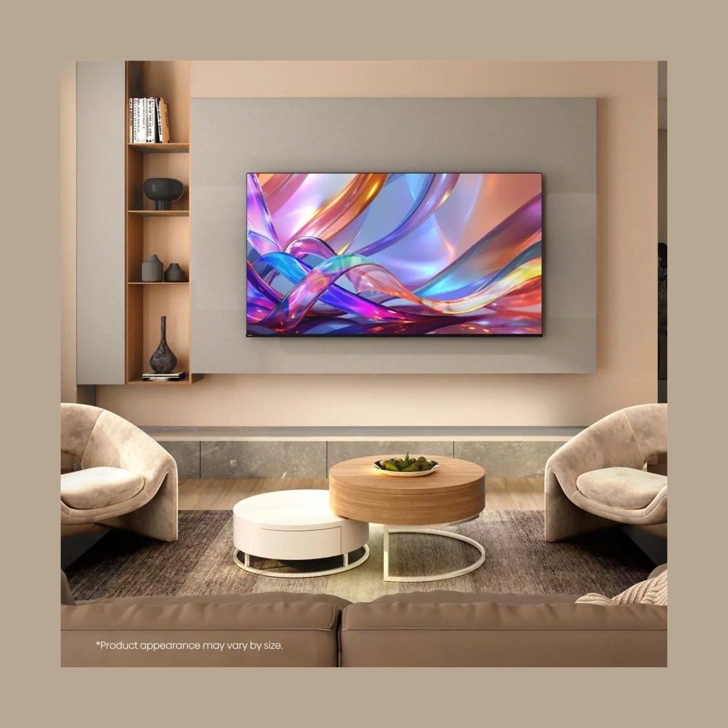 Hisense TV | 43E7S | 43 | Smart TV | VIDAA Smart OS | UHD | Black