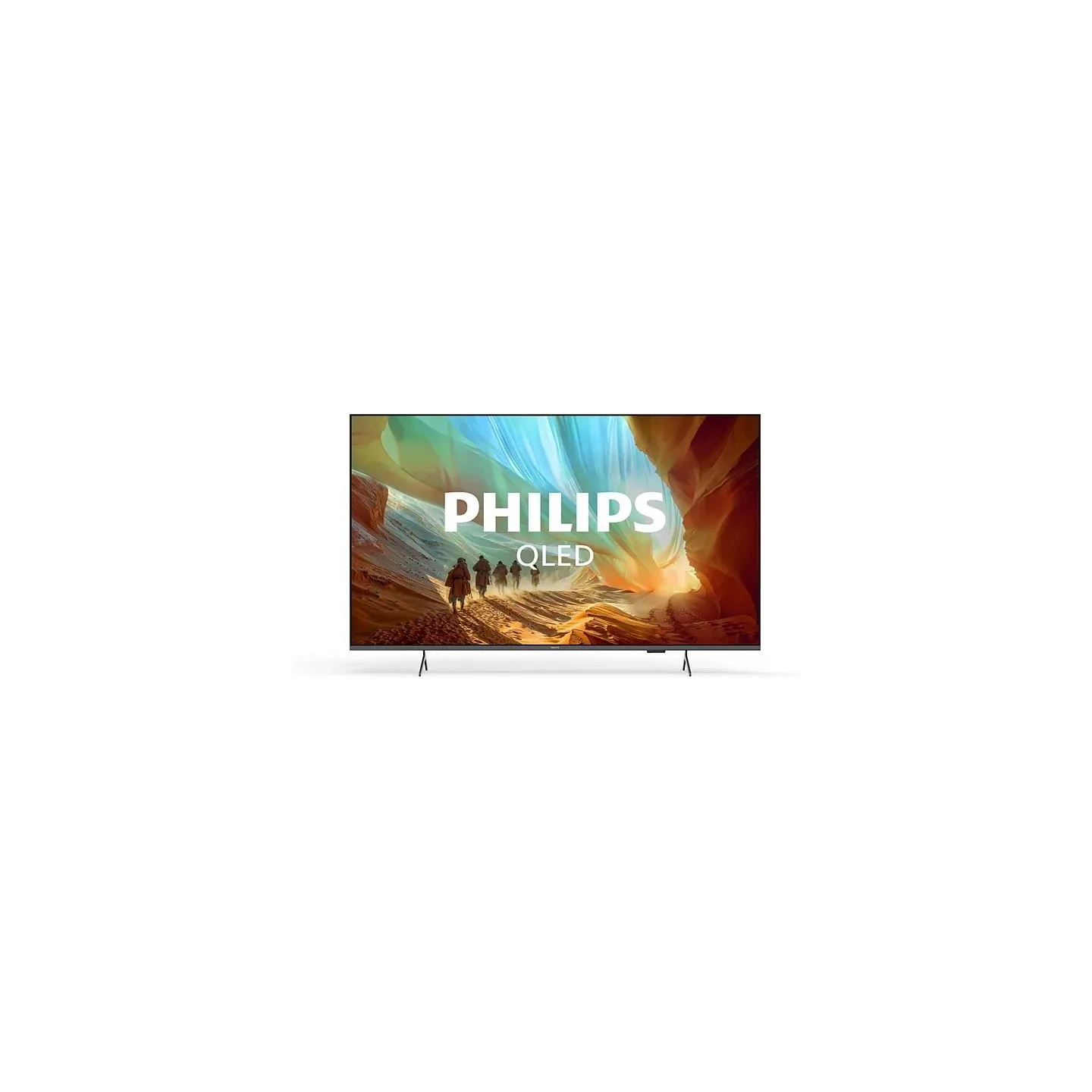Philips 4K QLED TV | 43PQS7801/12 | 43 | Smart TV | Titan OS | UHD | Black