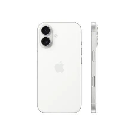 Apple | iPhone 16 | White | 6.1 " | 2556 x 1179 pixels | OLED | A18 | Internal RAM 8 GB | 128 GB | Dual SIM | Nano SIM | 5G | Ma