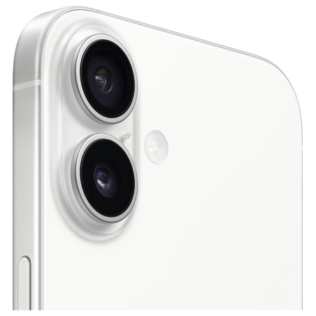 Apple | iPhone 16 | White | 6.1 " | 2556 x 1179 pixels | OLED | A18 | Internal RAM 8 GB | 128 GB | Dual SIM | Nano SIM | 5G | Ma