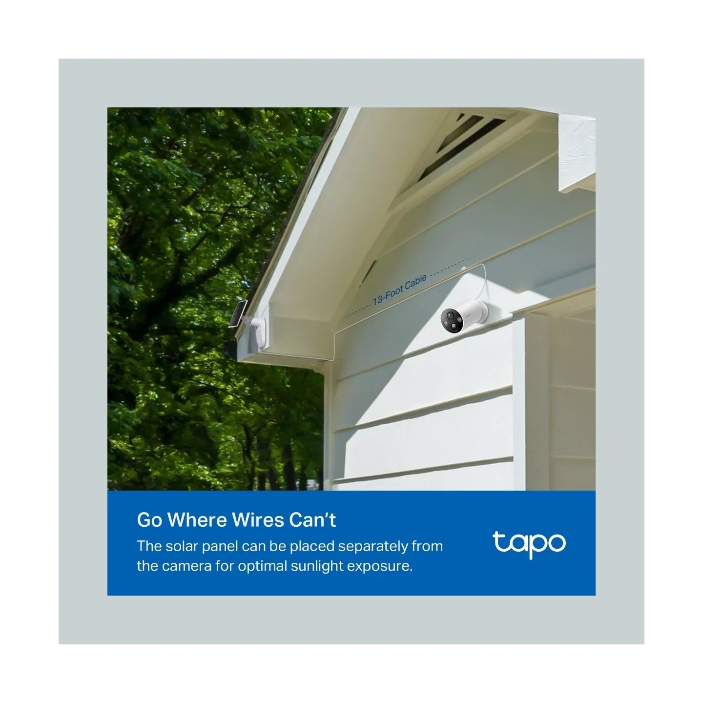 Tp-Link | C425 KIT | Solar-Powered Security Camera Kit | Bullet | 4 MP | F/2.1 | H.264 | microSD, Max. 512GB