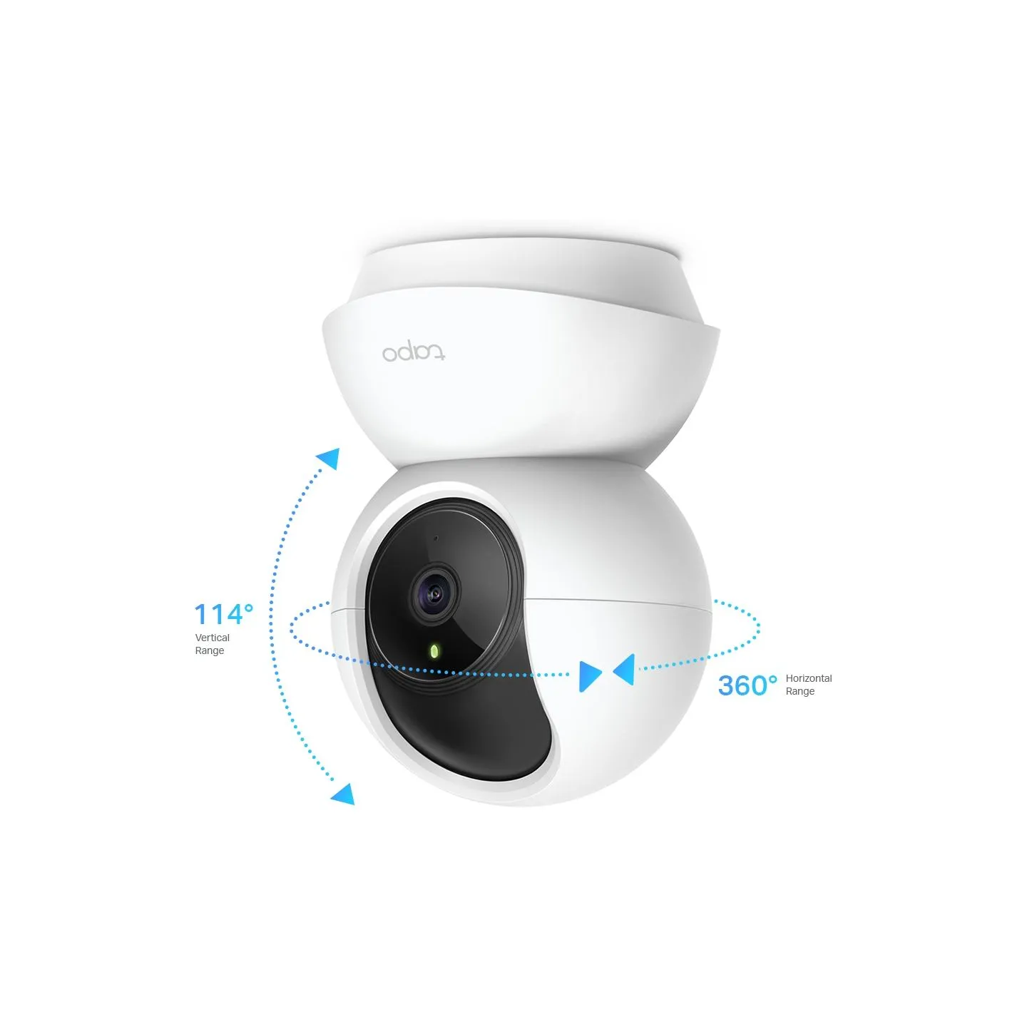 Tp-Link | Pan/Tilt Home Security Wi-Fi Camera | Tapo C200 | 4mm/F/2.4 | Privacy Mode, Sound and Light Alarm, Motion Detection an