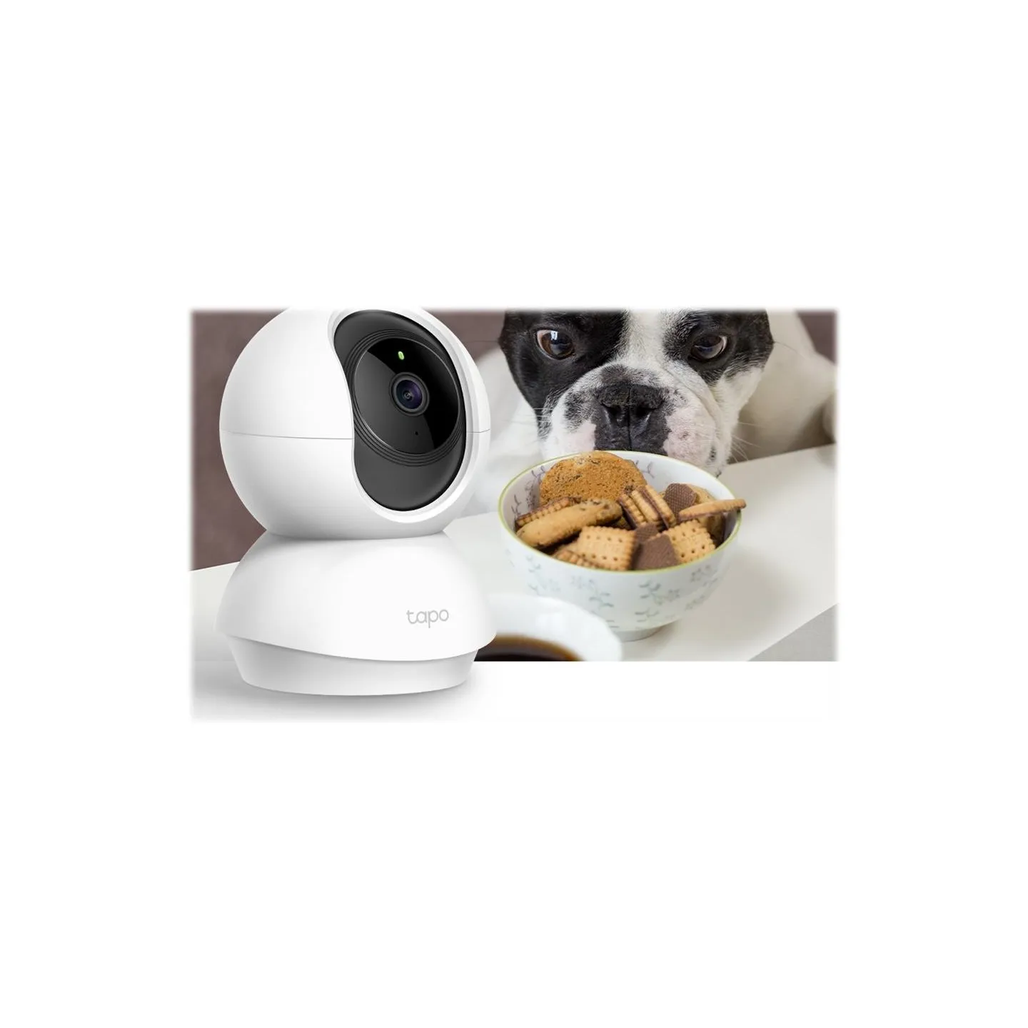 Tp-Link | Pan/Tilt Home Security Wi-Fi Camera | Tapo C200 | 4mm/F/2.4 | Privacy Mode, Sound and Light Alarm, Motion Detection an