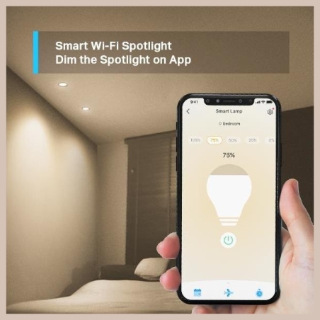 Tp-Link Smart Light Bulb|TP-LINK|Power consumption 2.9 Watts|Luminous flux 350 Lumen|2700 K|Beam angle 40 degrees|TAPOL610