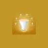 Tp-Link Smart Light Bulb|TP-LINK|Power consumption 2.9 Watts|Luminous flux 350 Lumen|2700 K|Beam angle 40 degrees|TAPOL610