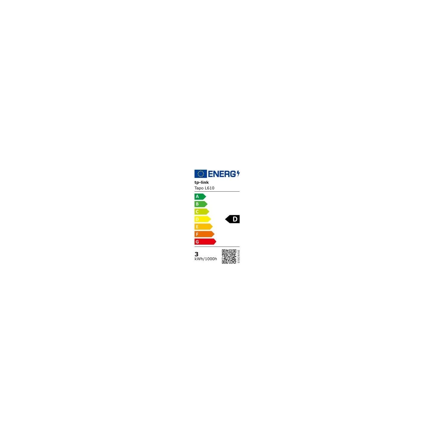 Tp-Link Smart Light Bulb|TP-LINK|Power consumption 2.9 Watts|Luminous flux 350 Lumen|2700 K|Beam angle 40 degrees|TAPOL610