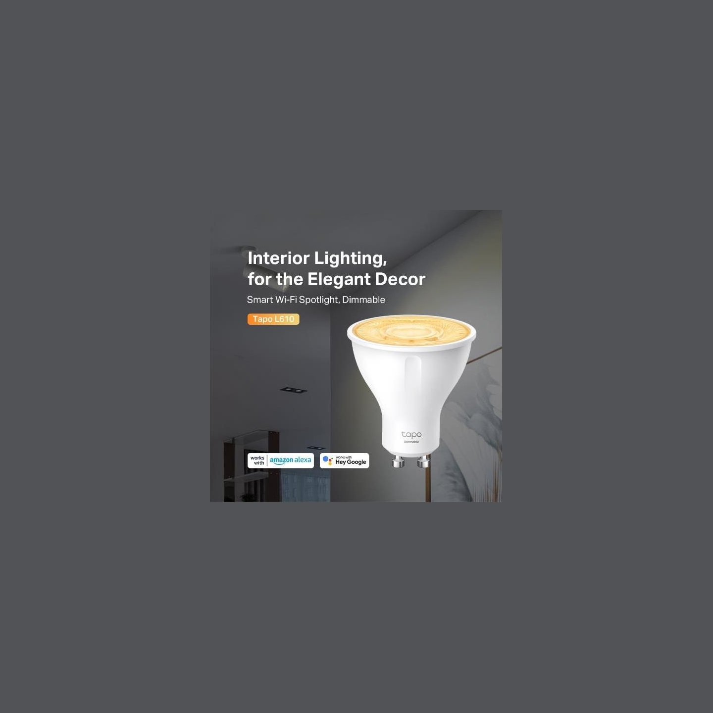 Tp-Link Smart Light Bulb|TP-LINK|Power consumption 2.9 Watts|Luminous flux 350 Lumen|2700 K|Beam angle 40 degrees|TAPOL610