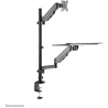 Neomounts DESK MOUNTED SIT-STAND WORKSTATION (SCREEN, KEYBOARD & MOUSE)