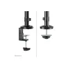 Neomounts Desk Mount | DS90-325BL1 Sit-stand workstation desk | Adjustable Height, Rotate, Tilt, Swivel | 17-32 " | Maximum weig